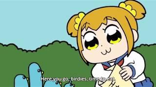 Pop Team Epic - Feeding birds [eng subs]