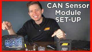 Setting Up AEM's 22 & 6 CAN SENSOR MODULE