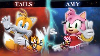 [MUGEN] Tails vs Amy (request)