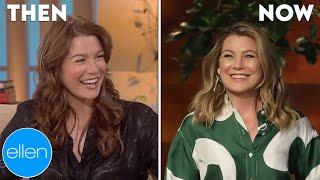 Then & Now: Ellen Pompeo's First & Last Appearances on 'The Ellen Show'