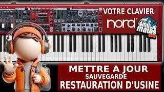 Upgrade - Mise à jour - Sauvegarde - Restauration d'usine de votre clavier NORD