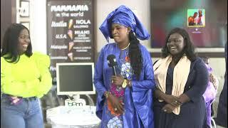 En direct: Mamico Coco de femme chic offre des machines d’échographie au populations de Kounoune