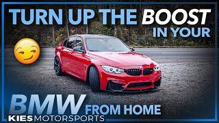 HOW TO TUNE YOUR BMW FROM HOME! Flashing BM3 on our BMW F80 M3 to add 70+ HP in about 3 minutes!