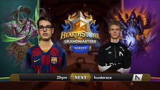 Zhym vs Hunterace - Relegation - Hearthstone Grandmasters Europe 2020 Season 1 - Playoffs