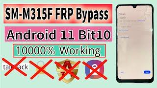 | Samsung M31 | SM M315F Android 11 Bit 10 Frp Bypass 1 Click