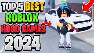 TOP 5 BEST ROBLOX HOOD GAMES IN SUMMER OF 2024 (CONSOLE + MOBILE)