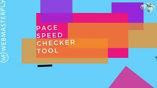 Website Speed and Performance Optimization Checker Tool - Webmasterfly