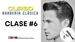CÓMO CORTAR ARRIBA EL CABELLO DE HOMBRE ► POMPADOUR - CLASE 6