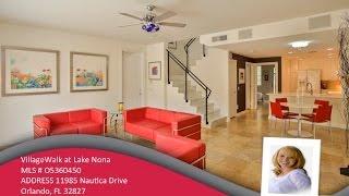 VillageWalk at Lake Nona Townhouse for Sale - 11985 Nautica Drive, Orlando, FL 32827