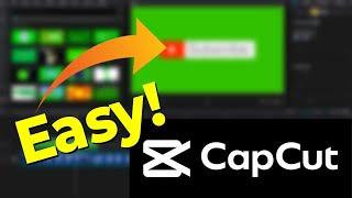 Capcut How to Use Green Screen Tutorial Fast and Easy! #capcut