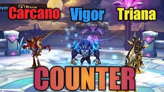 Counter Carcano Vigor Triana Siege Battle Summoners War STC Channel P.2