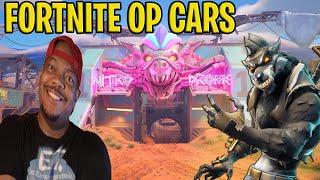 Fortnite Season 3 Overpowered Cars I WOLF REACTS TO NINJA