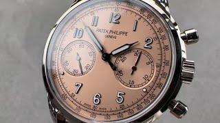 Patek Philippe 5172G Chronograph Salmon Dial 5172G-010 Patek Philippe Watch Review