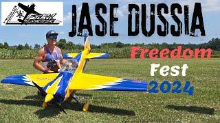 Jase Dussia Flex Innovations Cap 232 at Full Throttle RCs Freedom Fest 2024 RC 3d Flying Event.