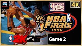 NBA 2K25 Bulls Vs Sonics 1996 Finals Game 2 / 4K60 PS5 SLIM GAMEPLAY