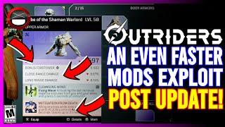 OUTRIDERS | The FASTER MODS EXPLOIT That Works Post Update!