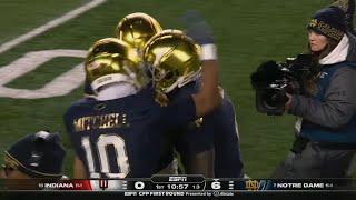 Notre Dame RB Jeremiyah Love 98 YARD TD vs Indiana | 2024 College Football