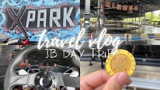 Weekend day trip to Johor Bahru, getaway from SG | JB travel vlog | go kart, best herbal chicken