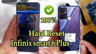 Hard Reset infinix Smart 6 plus 1M%️