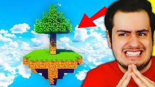 برای اولین بار ماینکرفت اسکای بلاک بازی کردم - Minecraft Skyblock