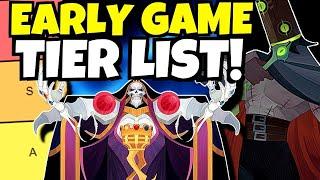 AFK ARENA EARLY GAME TIER LIST!!!