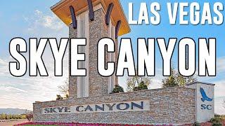 Las Vegas Skye Canyon Neighborhood Drive Through - New Homes For Sale