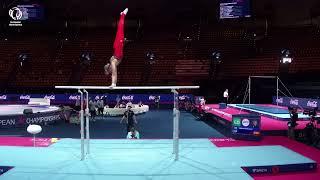 Daniel CARRION CARO (ESP) - 2022 Artistic junior European bronze medallist, parallel bars