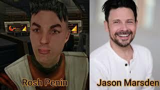 Character and Voice Actor - Star Wars Jedi Knight Jedi Academy - Rosh Penin - Jason Marsden