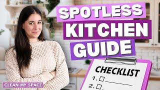 CLEAN Your Way To a STRESS-FREE Kitchen!