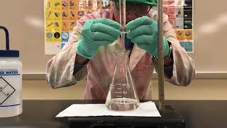 Titration Experiment & Calculate the Molarity of Acetic Acid in Vinegar