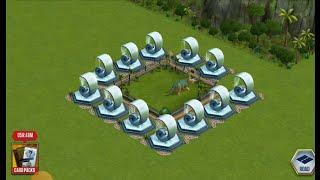 Jurassic World The Game : Have five decorations around a dinosaur #akaibb #jurassicworldthegame