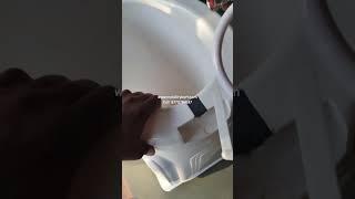 Mobility Kart Portable Toilet Converter with Jet Spray #mobilitykart #toiletseat #converter