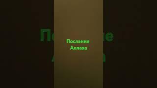 послание Аллаха
