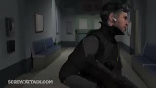 Solid Snake VS Sam Fisher The Fight Only