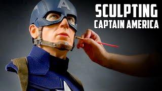 Captain America Sculpture Timelapse - Civil War