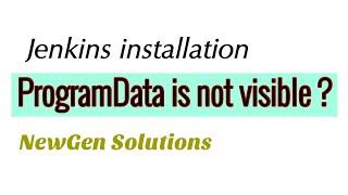 Jenkins problems in Lab installation? NextGen solution here #jenkins #cicd #installation