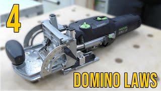 Four Laws of the Festool Domino Joiner