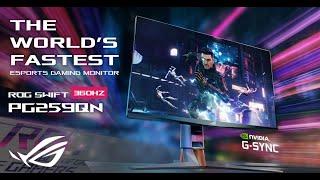 World's Fastest eSports Gaming Monitor - ROG Swift 360Hz PG259QN | ROG