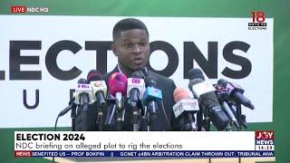 Election 2024: NDC briefs public on alleged plot to rig the December 7 polls