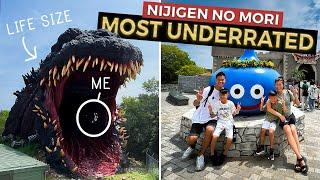 We visited Japan’s REAL LIFE RPG Theme Park & Ziplined into Godzilla’s Mouth 