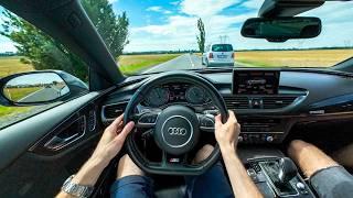 2017 AUDI S7 C7.5 - POV crazy 600HP **sleeper** STAGE 1