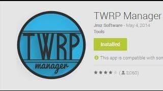 TWRP Manager Root App Review & Overview