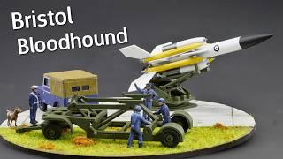 Building a Diorama from the Airfix Bristol Bloodhound Model Kit! Build & Review