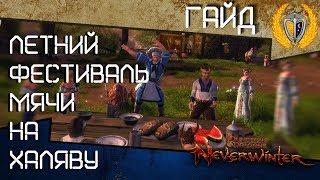 3 МЯЧА НА ХАЛЯВУ! Первый день летний фестиваль, игра Neverwinter