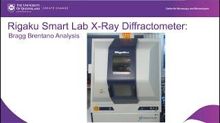 Rigaku SmartLab Bragg Brentano Measurement