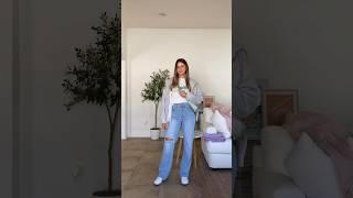 Our Dixie Wide Leg Jeans complete any grwm video️ On sale now! #ymi #denim #jeans