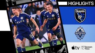 San Jose Earthquakes vs. Vancouver Whitecaps FC | Full Match Highlights | March 9, 2024