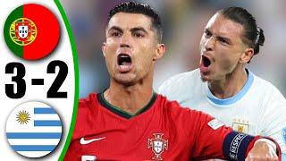 Portugal vs Uruguay 3-2 - All Goals & Highlights - 2024