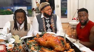 Thanksgiving Dinner With Kevin Hart & Druski!