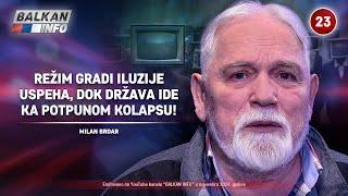 INTERVJU: Milan Brdar – Režim gradi iluzije uspeha, dok država ide ka potpunom kolapsu! (13.11.2024)